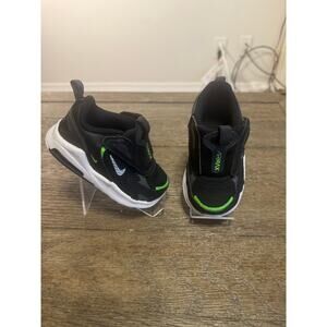 Nike Kids Air Max Bolt (TDE) CW1629-006 Infant/Toddler size 6C Black/White
